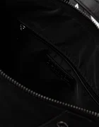 DESIGUAL Раница BLACK PATCH TANGO P дамска в черно малък размер с апликация 25WAKP12