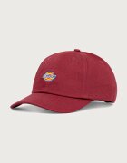 Dickies шапка с козирка от памук бордо DK0A4TKV