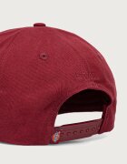 Dickies шапка с козирка от памук бордо DK0A4TKV