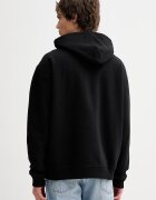 Dickies Суичър мъжки в черно с качулка с принт DK0A89I9BLK1