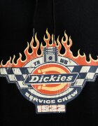 Dickies Суичър мъжки в черно с качулка с принт DK0A89I9BLK1