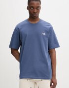 Dickies тениска basic мъжка от памук синя DK0A4YAIRI21