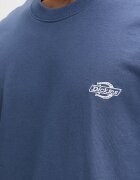 Dickies тениска basic мъжка от памук синя DK0A4YAIRI21