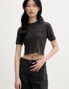 Dickies тениска дамска от памук сива DK0A866FBLK1