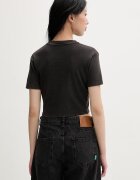 Dickies тениска дамска от памук сива DK0A866FBLK1