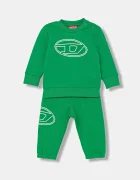 Diesel Бебешки памучен спортен комплект STIMOTYB-SET OVERALLS