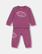 Diesel Бебешки памучен спортен комплект STIMOTYB-SET OVERALLS