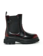 Diesel боти челси за деца D-VYNCOUN-ABRA BOOTS бордо BC1120