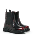 Diesel боти челси за деца D-VYNCOUN-ABRA BOOTS бордо BC1120