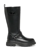 Diesel ботуши под коляното за деца D-KRILTY BOOTS черни BC1109