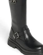 Diesel ботуши под коляното за деца D-KRILTY BOOTS черни BC1109