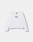 Diesel Детска блуза с дълги ръкави TIVALSYLS T-SHIRT