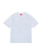 Diesel Детска памучна тениска TBOGGYMEGOVALD OVER T-SHIRT