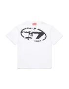 Diesel Детска памучна тениска TBOXTN14 OVER T-SHIRT