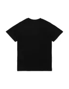 Diesel Детска памучна тениска TXDIEGO T-SHIRT в черно с апликация J02501