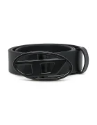 Diesel Детски кожен колан B1DRN BELTS в черно J02595