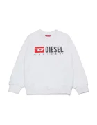 Diesel Детски памучен суичър SDROPS OVER SWEAT-SHIRT
