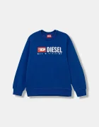 Diesel Детски памучен суичър SDROPS OVER SWEAT-SHIRT