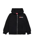 Diesel Детски памучен суичър SDROPSHOODZ OVER SWEAT-SHIRT