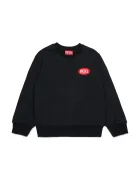 Diesel Детски памучен суичър SPATCH OVER SWEAT-SHIRT