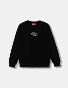 Diesel Детски памучен суичър SVALSY SWEAT-SHIRT