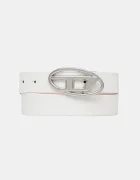 Diesel Кожен колан с две лица OVAL D LOGO B-1DR W REV II