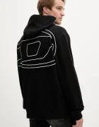 Diesel Памучен суичър S-MACS-HOOD-MEGOVAL-D