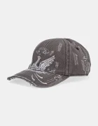 Diesel Памучна шапка с козирка C-FENIX