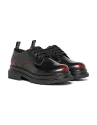 Diesel половинки обувки за деца D-DERBL-ABR DRESSY SHOE бордо BC1104