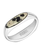 Diesel пръстен дамски от медицинска стомана яспис DX1679040