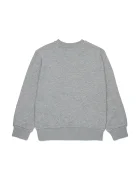 Diesel суичър за деца от памук SXGIN OVER SWEAT-SHIRT сив J02629