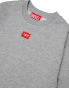 Diesel суичър за деца от памук SXGIN OVER SWEAT-SHIRT сив J02629