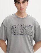 Diesel тениска мъжка T-RAWBOXT сива A21041.0KMAH