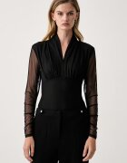 DKNY блуза дамска черна P53H7CMM