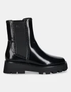 DKNY Боти челси Sanchit в черно с равна подметка K4569875