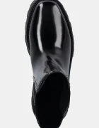 DKNY Боти челси Sanchit в черно с равна подметка K4569875