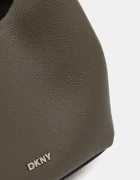 DKNY чанта crossbody дамска от имитация на кожа PAULA зелена R53BAM60