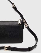 DKNY чанта crossbody дамска от кожа черна R42HKE18