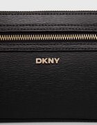 DKNY чанта crossbody дамска от кожа черна R42HKE18