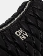 DKNY чанта дамска от имитация на кожа REMY черна R623ZE54