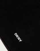 DKNY чанта тип хобо дамска от имитация на велур черна R63CMR37