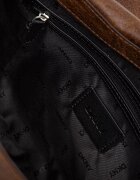 DKNY чанта tote дамска от имитация на кожа кафява R62DLR15