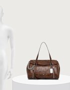 DKNY чанта tote дамска от имитация на кожа кафява R62DLR15