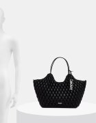 DKNY чанта tote дамска от имитация на кожа PAULA черна R62AZE49