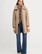 DKNY дълго яке дамско бежово DLEMPN46