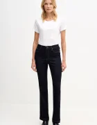 DKNY дънки flare дамски тъмносини DJ5M4005