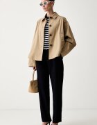 DKNY дънки прави дамски тъмносини DJ6G4249