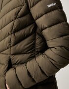 DKNY капитонирано яке дамско зелено DLEMPY44