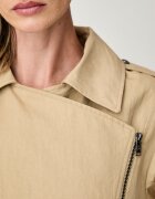 DKNY късо яке дамско с памук бежово P6GC7E20