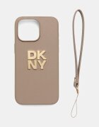 DKNY кейс за телефон Phone 15 Pro Max бежов DKHCP15XPBSWSE